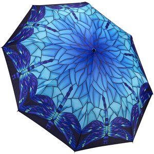 Stained Glass Dragonfly Umbrella