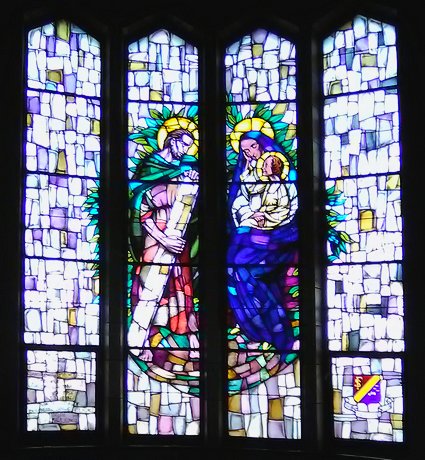 Osterrath - La Sainte Famille - vitraux