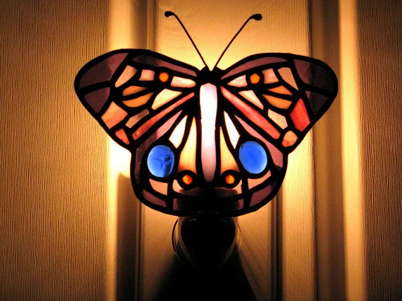 Butterfly night light