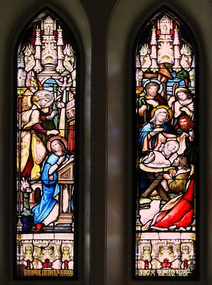 Stained glass windows of J.C. Spence & Sons